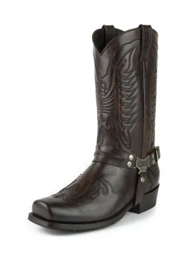 Boots cuir homme Mayura castano