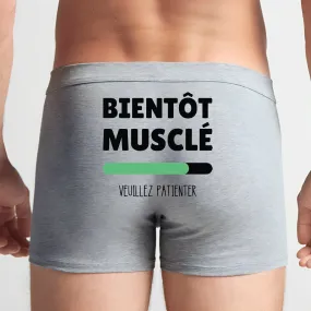 Boxer Homme Bientôt musclé