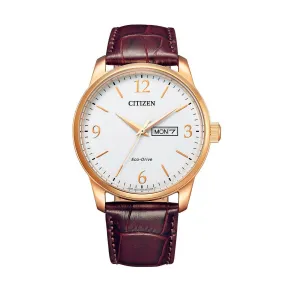 Montre Homme Citizen Classic Elegant BM8553-16A - Bracelet Cuir Marron Citizen - Montre Homme sur MenCorner