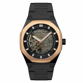 Montre Homme Earnshaw Drake ES-8142-77 - Bracelet Acier Noir EARNSHAW - Montre Homme sur MenCorner