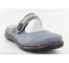 Mules  Rieker HOMI 46391-14 Bleu 