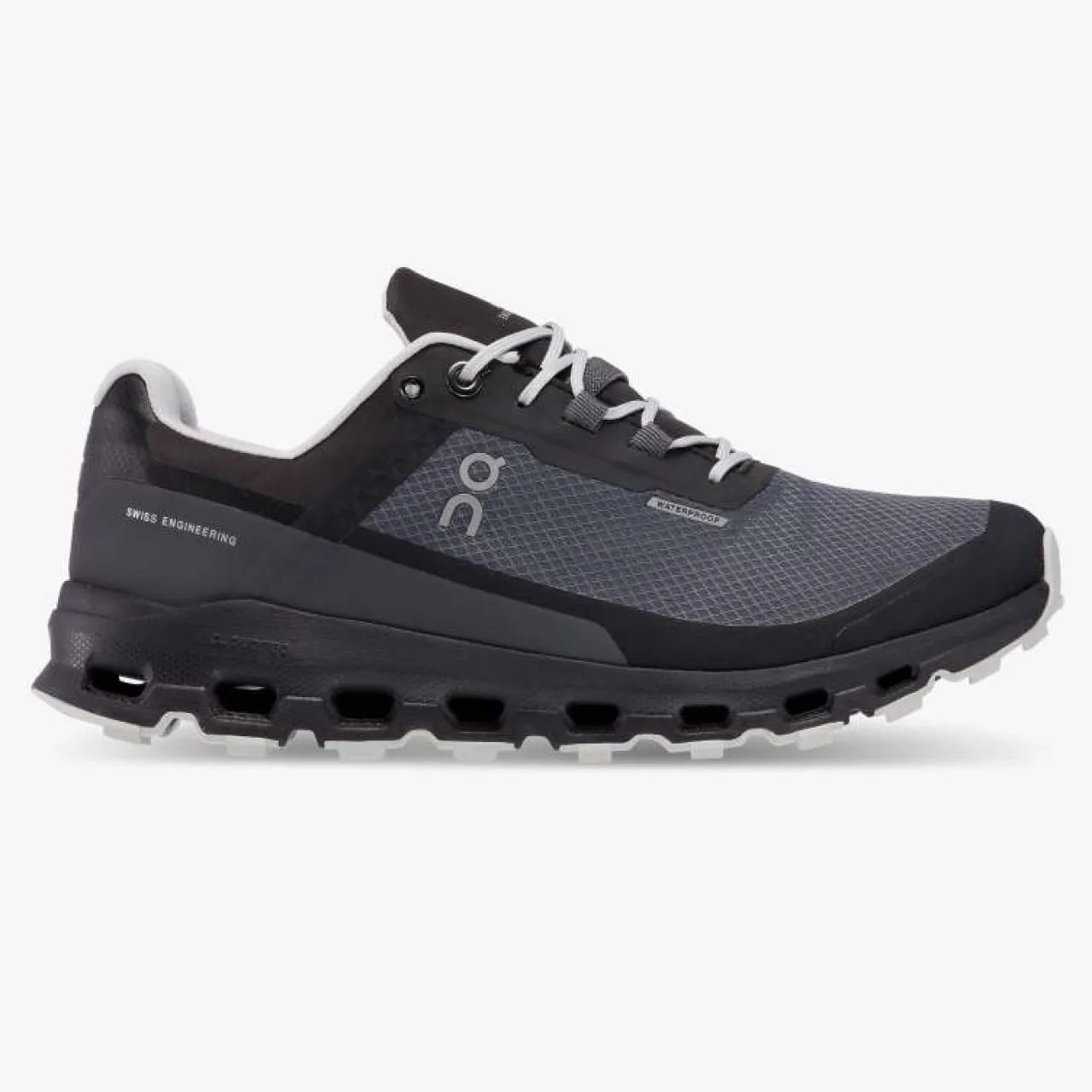 ON RUNNING CLOUDVISTA WATERPROOF  BLACK ET ECLIPSE Chaussures de trail femme