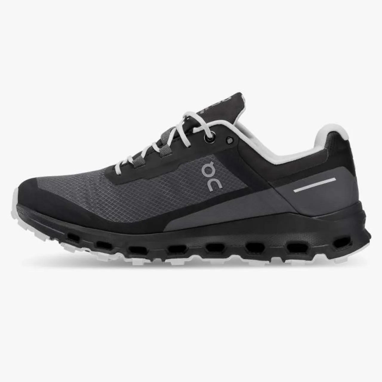 ON RUNNING CLOUDVISTA WATERPROOF  BLACK ET ECLIPSE Chaussures de trail femme