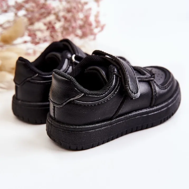 PA1 Chaussures de Sport Basses Enfant Noir Frillo le noir