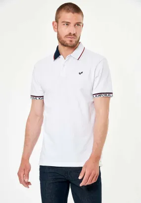 Polo blanc Homme  TETRO White