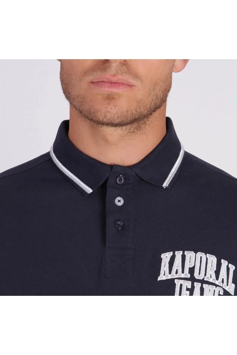 Polo Kaporal manches courtes homme Olix navy