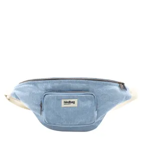 Sac banane XL Hindbag Sofia Denim Bleu