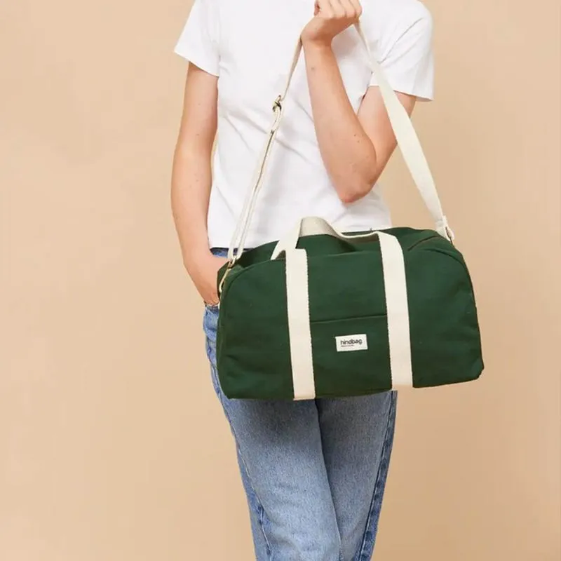 Sac polochon Hindbag Charlie 42 cm Sapin - Vert