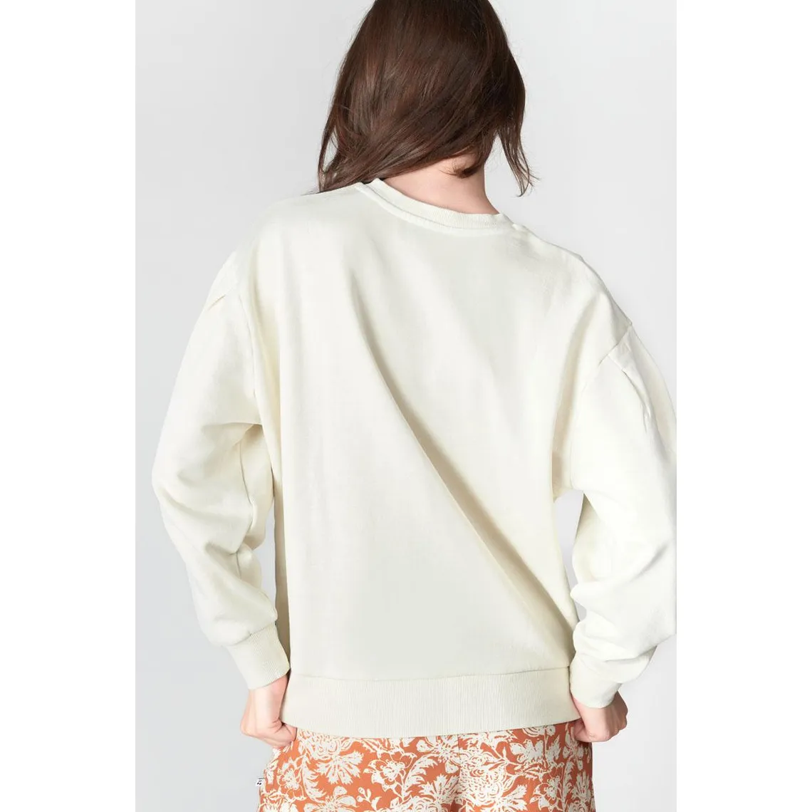 Sweat-Shirt GYPSOPH beige en coton | 3 Suisses