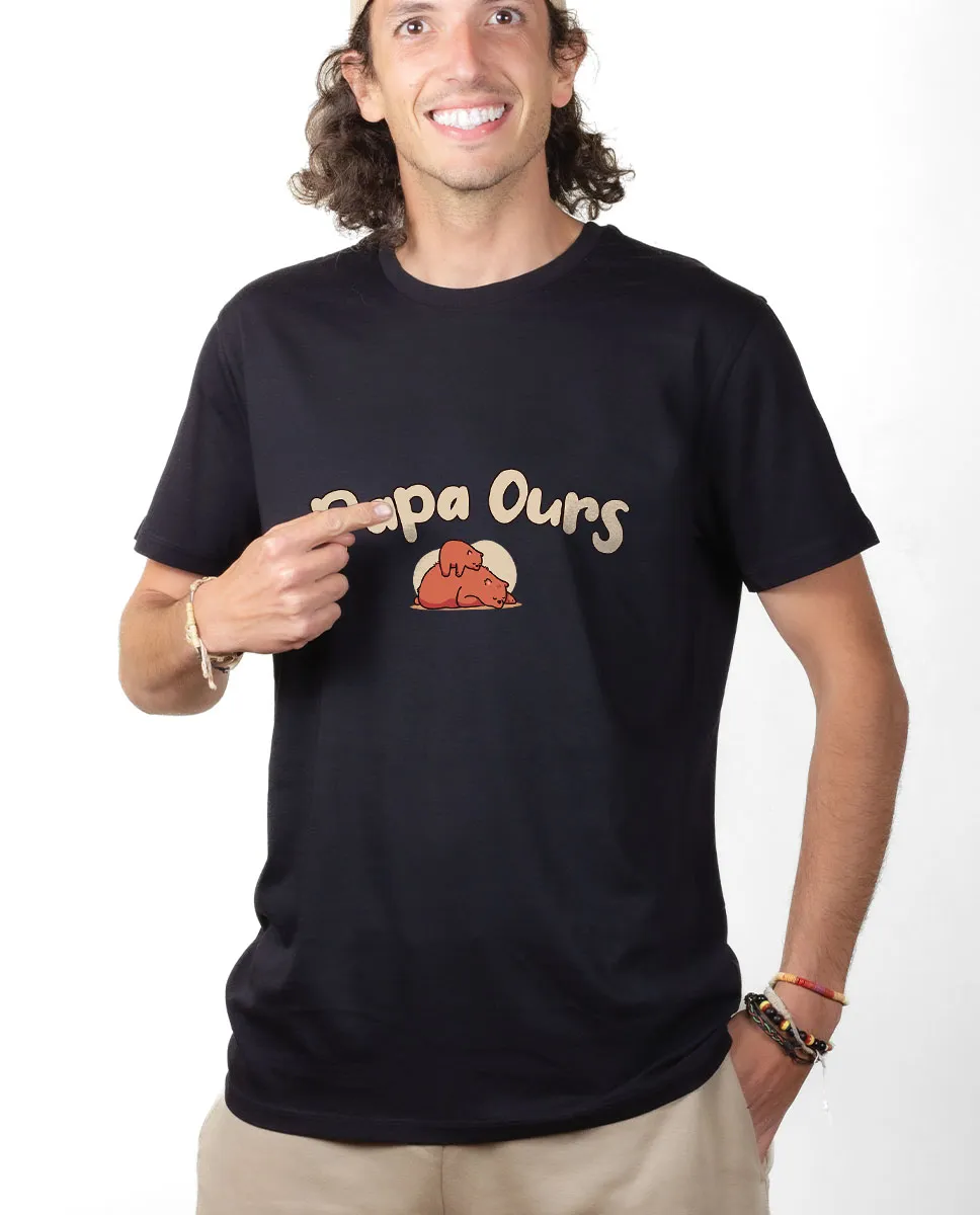 T-SHIRT HOMME : PAPA OURS - Les Savoyards