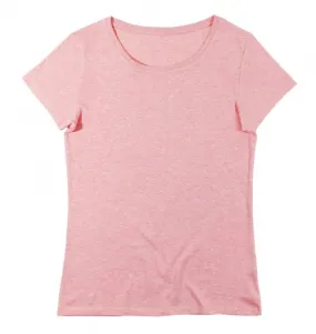 T-shirt Rose Chiné pour Femme | Grafitee