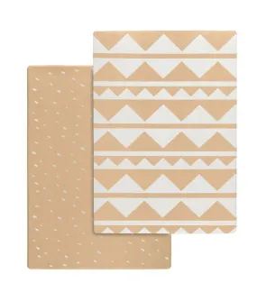 Tapis pour bébé en polyuréthane dessin réversible beige 140 x 200 beige - Toddlekind