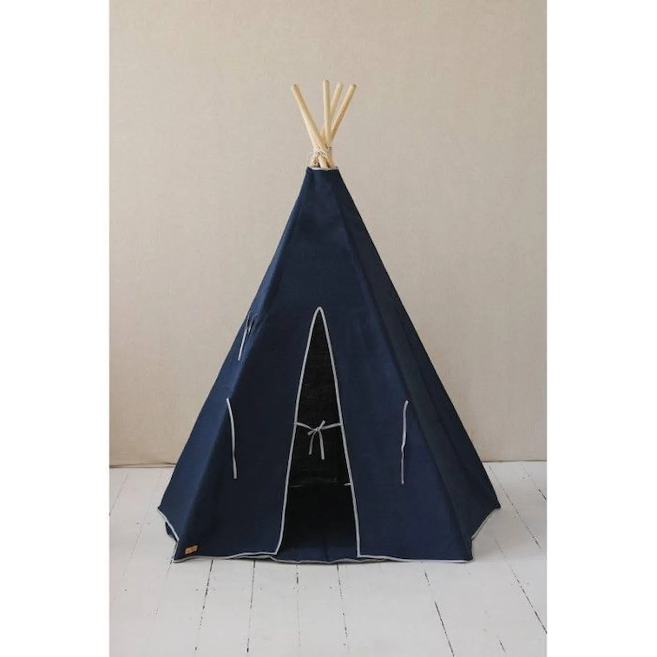 Tipi en lin enfant Moi Mili "Bleu Marine" - bleu marine - TU bleu - 