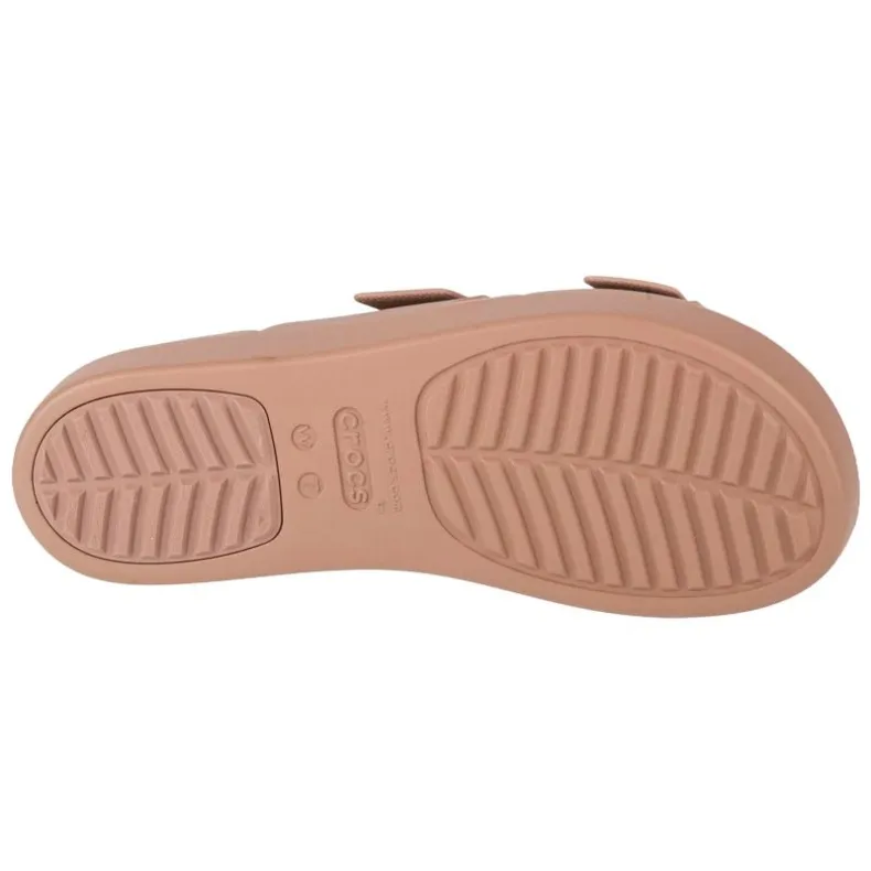 Tongs Crocs Brooklyn Low Wedge Sandal 207431-2Q9 beige